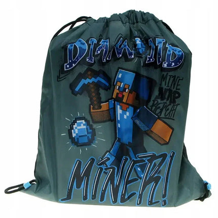 Minecraft Diamond sporttáska tornazsák 37 cm
