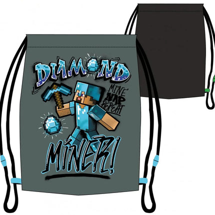 Minecraft Diamond sporttáska tornazsák 37 cm