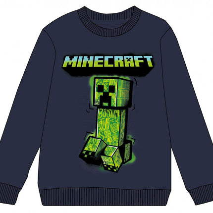 Minecraft Green Menace gyerek pulóver 6 - 12 év / 116 - 152 cm