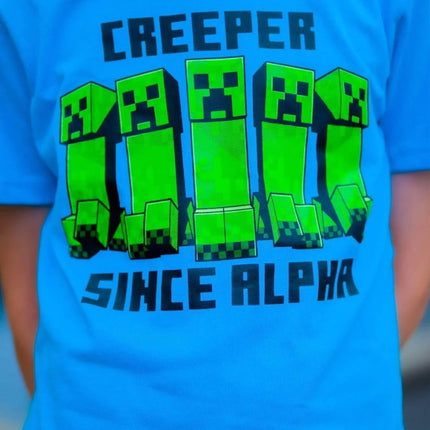 Minecraft Nap gyerek rövid pizsama 6 - 12 év / 116 - 152 cm