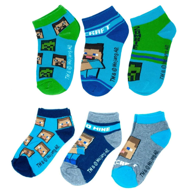 Minecraft Crafty Feet gyerek titokzokni 23-38