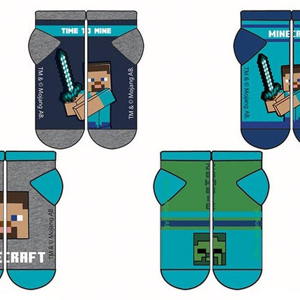 Minecraft Crafty Feet gyerek titokzokni 23-38