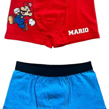 Super Mario Come On gyerek boxeralsó 2 darab/csomag 5 - 12 év / 110 - 152 cm