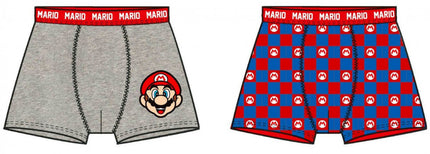 Super Mario Power gyerek boxeralsó 2 darab/csomag 5 - 12 év / 110 - 152 cm