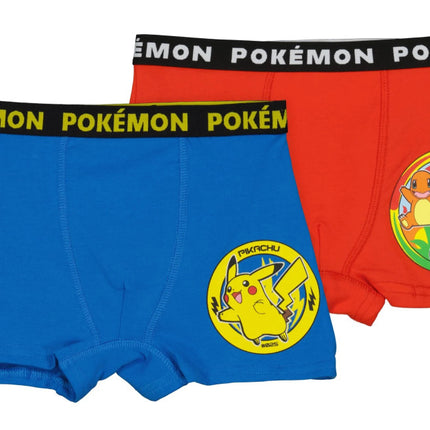 Pokémon Original Team gyerek boxeralsó 2 darab/csomag 5 - 10 év / 110 - 140 cm