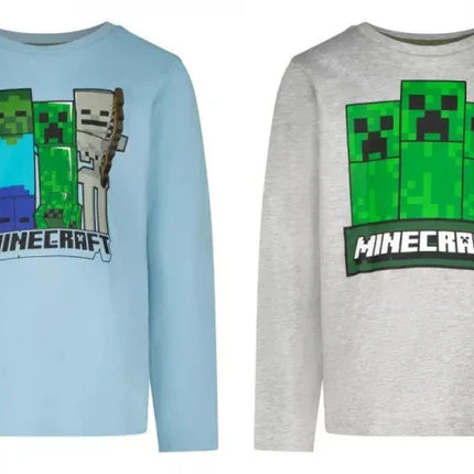 Minecraft Trio gyerek hosszú ujjú póló, felső 6 - 12 év / 116 - 152 cm