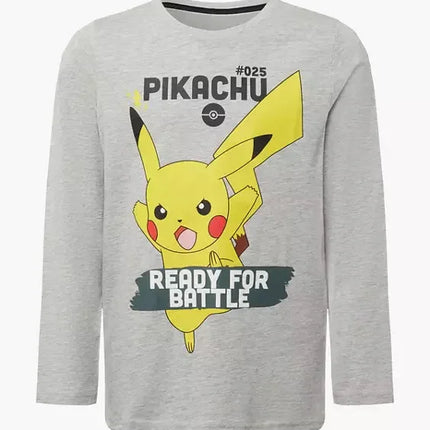 Pokémon Ready for Bottle gyerek hosszú ujjú póló, felső 8 - 14 év / 128 - 164 cm