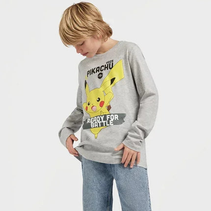 Pokémon Ready for Bottle gyerek hosszú ujjú póló, felső 8 - 14 év / 128 - 164 cm