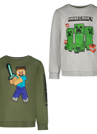 Minecraft Blocky Battles gyerek pulóver 6 - 12 év / 116 - 152 cm