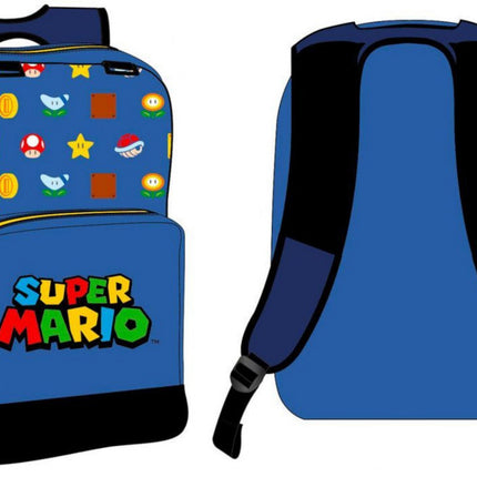 Super Mario hátizsák, táska 35 cm