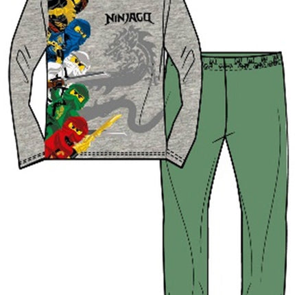 Lego Ninjago gyerek hosszú pizsama 3 - 8 év / 98 - 128 cm