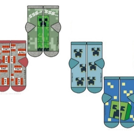 Minecraft TNT gyerek zokni 27-38