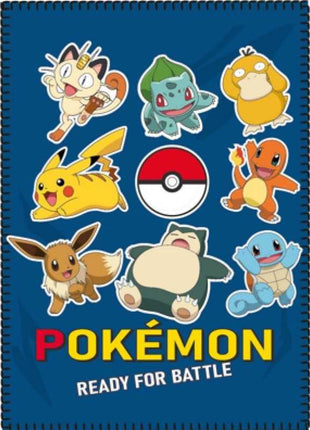 Pokémon Ready for Bottle polár takaró 100x140cm