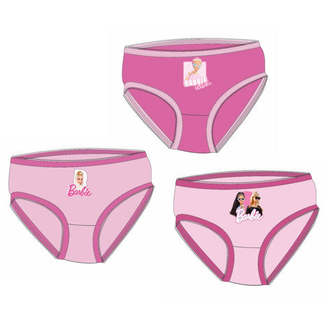 Barbie Summer gyerek fehérnemű, bugyi 3 darab/csomag 2 - 8 év / 92 - 128 cm