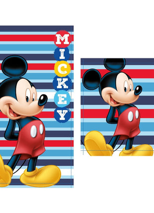 Disney Mickey Striped kéztörlő, arctörlő, törölköző szett