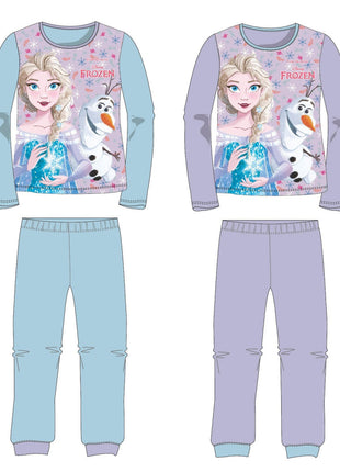 Disney Jégvarázs Elsa and Olaf gyerek hosszú pizsama 3 - 8 év / 98 - 128 cm