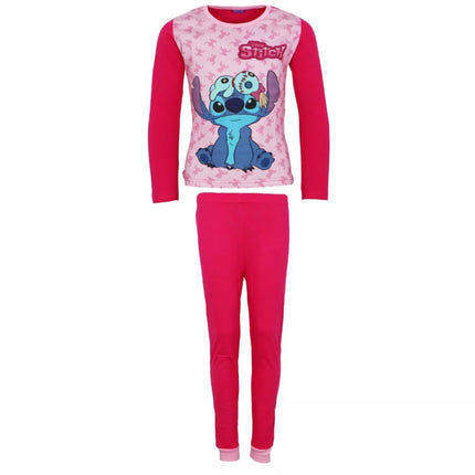 Disney Lilo és Stitch, A csillagkutya Scrump gyerek hosszú pizsama 3 - 8 év / 98 - 128 cm