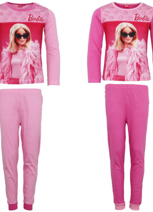 Barbie Elegant gyerek hosszú pizsama 3 - 8 év / 98 - 128 cm