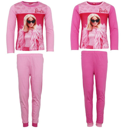 Barbie Elegant gyerek hosszú pizsama 3 - 8 év / 98 - 128 cm