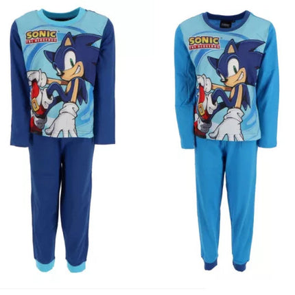 Sonic a sündisznó Dynamic gyerek hosszú pizsama 3 - 8 év / 98 - 128 cm