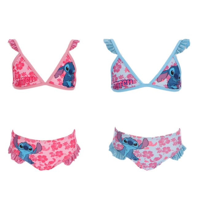 Disney Lilo és Stitch, A csillagkutya Hibiscus gyerek fürdőruha, bikini 3 - 8 év / 98 - 128 cm