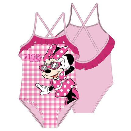 Disney Minnie Checked gyerek fürdőruha, úszó 3 - 8 év / 98 - 128 cm