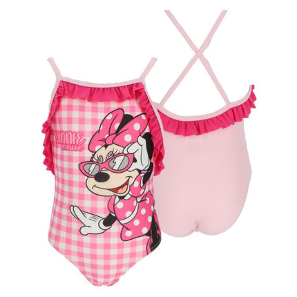 Disney Minnie Checked gyerek fürdőruha, úszó 3 - 8 év / 98 - 128 cm