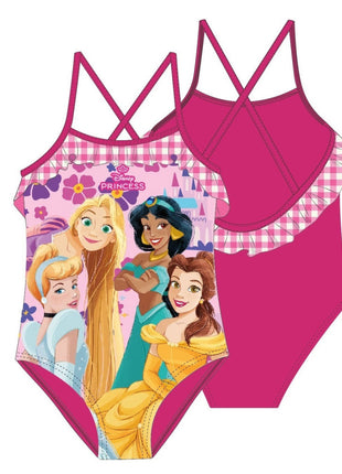 Disney Hercegnők Checked gyerek fürdőruha, úszó 3 - 8 év / 98 - 128 cm