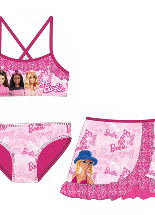 Barbie Style gyerek bikini és szoknya szett 3 - 8 év / 98 - 128 cm