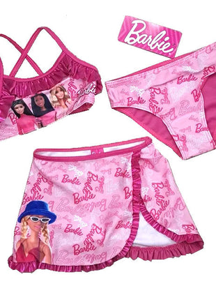 Barbie Style gyerek bikini és szoknya szett 3 - 8 év / 98 - 128 cm