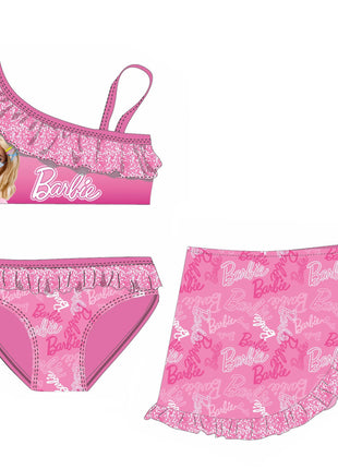 Barbie Style gyerek bikini és sarong szett 3 - 8 év / 98 - 128 cm