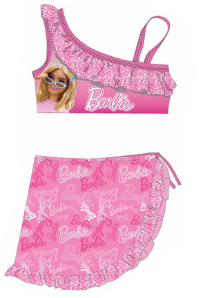 Barbie Style gyerek bikini és sarong szett 3 - 8 év / 98 - 128 cm