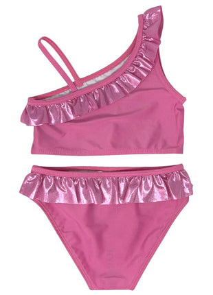 Disney Lilo és Stitch, A csillagkutya Tropic Pink gyerek bikini és sarong szett 4 - 10 év / 104 - 140 cm