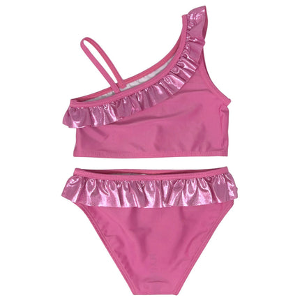 Disney Lilo és Stitch, A csillagkutya Tropic Pink gyerek bikini és sarong szett 4 - 10 év / 104 - 140 cm