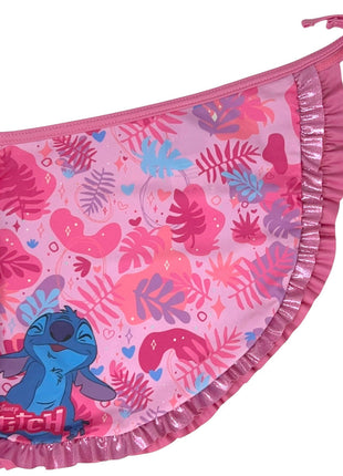 Disney Lilo és Stitch, A csillagkutya Tropic Pink gyerek bikini és sarong szett 4 - 10 év / 104 - 140 cm