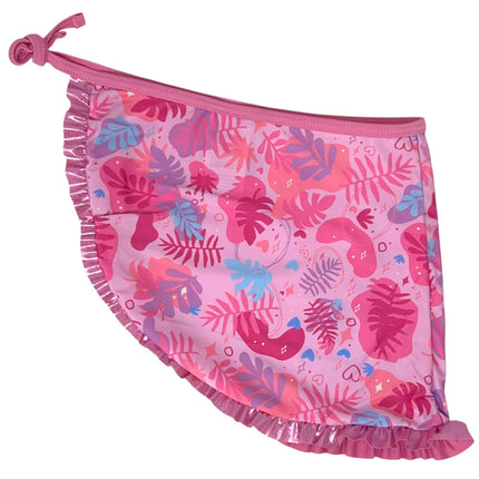Disney Lilo és Stitch, A csillagkutya Tropic Pink gyerek bikini és sarong szett 4 - 10 év / 104 - 140 cm