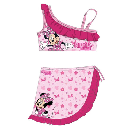 Disney Minnie Cute gyerek bikini és sarong szett 4 - 10 év / 104 - 140 cm