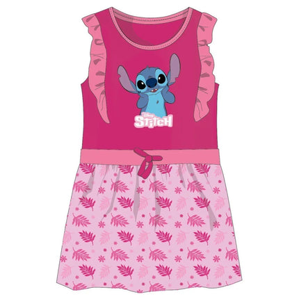 Disney Lilo és Stitch, A csillagkutya Pink gyerek nyári ruha 3 - 8 év / 98 - 128 cm