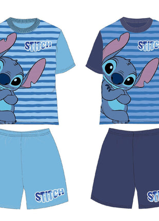 Disney Lilo és Stitch, A csillagkutya Confident gyerek rövid pizsama 3 - 8 év / 98 - 128 cm