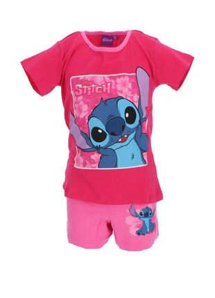 Disney Lilo és Stitch, A csillagkutya Surprised gyerek rövid pizsama 3 - 8 év / 98 - 128 cm