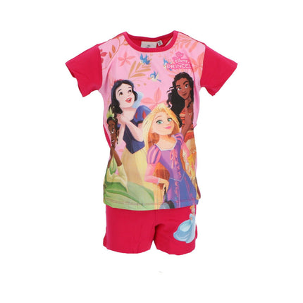 Disney Hercegnők Friendship gyerek rövid pizsama 2 - 6 év / 92 - 116 cm