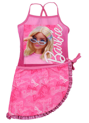 Barbie Style gyerek fürdőruha és sarong szett 3 - 8 év / 98 - 128 cm