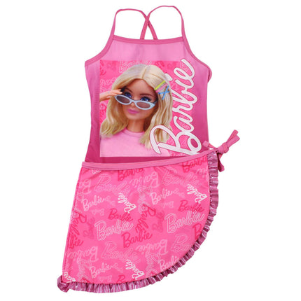 Barbie Style gyerek fürdőruha és sarong szett 3 - 8 év / 98 - 128 cm