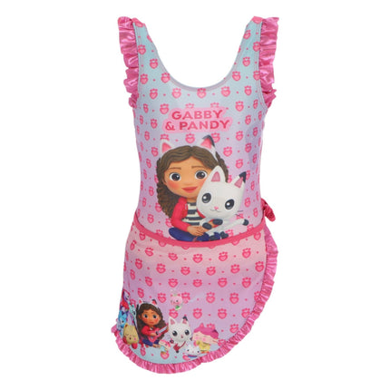 Gabi babaháza Pandy gyerek fürdőruha és sarong szett 3 - 8 év / 98 - 128 cm