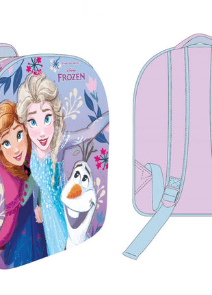 Disney Jégvarázs Sisters of Snow Deluxe 3D hátizsák, táska 30 cm