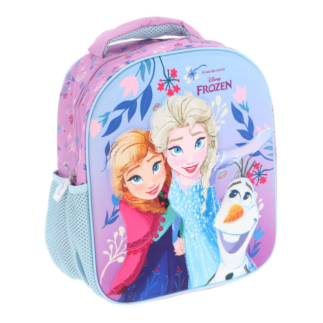 Disney Jégvarázs Sisters of Snow Deluxe 3D hátizsák, táska 30 cm