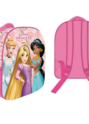 Disney Hercegnők Power Deluxe 3D hátizsák, táska 30 cm