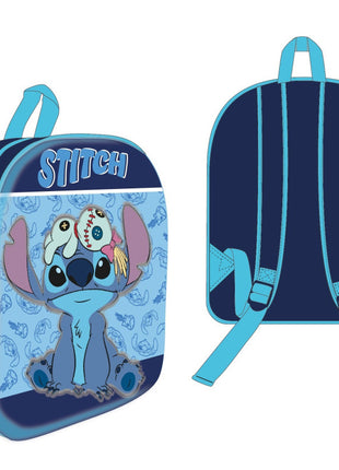 Disney Lilo és Stitch, A csillagkutya Mischief 3D hátizsák, táska 30 cm