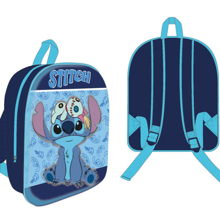 Disney Lilo és Stitch, A csillagkutya Mischief 3D hátizsák, táska 30 cm