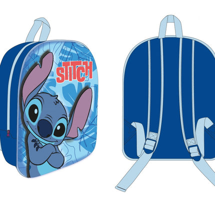Disney Lilo és Stitch, A csillagkutya Alien Vibes 3D hátizsák, táska 30 cm